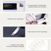 Mybeautyeyes 50pcs Disposable Eyebrow Lip Microblading Needles, Permanent Makeup Microblading Blades, Sterilized Tattoo Needle (U21(0.20))