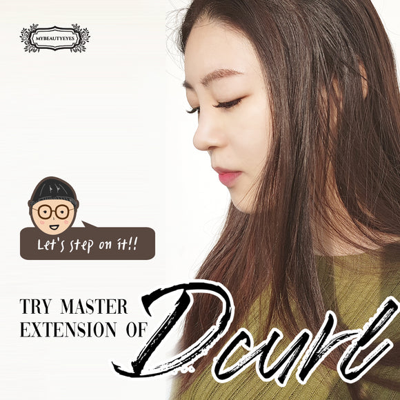 Free eyelash extension training cources by Mybeautyeyes Step 3