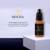 Mybeautyeyes ブレンド顔料 MicroBlading インク顔料 #38 モカ / 眉毛、唇、アイライン用の半永久タトゥー インク 0.5FL oz (15ml)