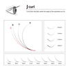 Eyelash Extension Volume Lash / 3D Lash J B Curl / T 0.07~0.15mm / L 8~15mm or MIX