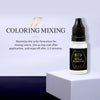 Mybeautyeyes Blend Pigments MicroBlading Ink Pigments #17 Coloring Mixing / Semipermanent Tattoo Ink for Eyebrow, Lips and Eyeline 0.5FL oz (15ml)