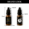 Mybeautyeyes Blend Pigments MicroBlading Ink Pigments #4 Brown / Semipermanent Tattoo Ink for Eyebrow, Lips and Eyeline 0.5FL oz (15ml)