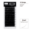 Eyelash Extension Lash / Flat Lash J Curl / T 0.10~0.20mm / L 8~15mm & MIX
